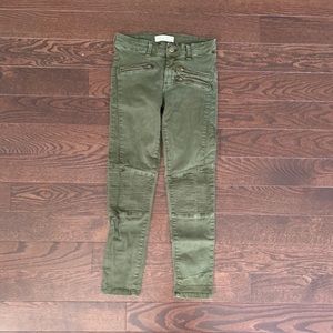 Zara Girls Green Pants
